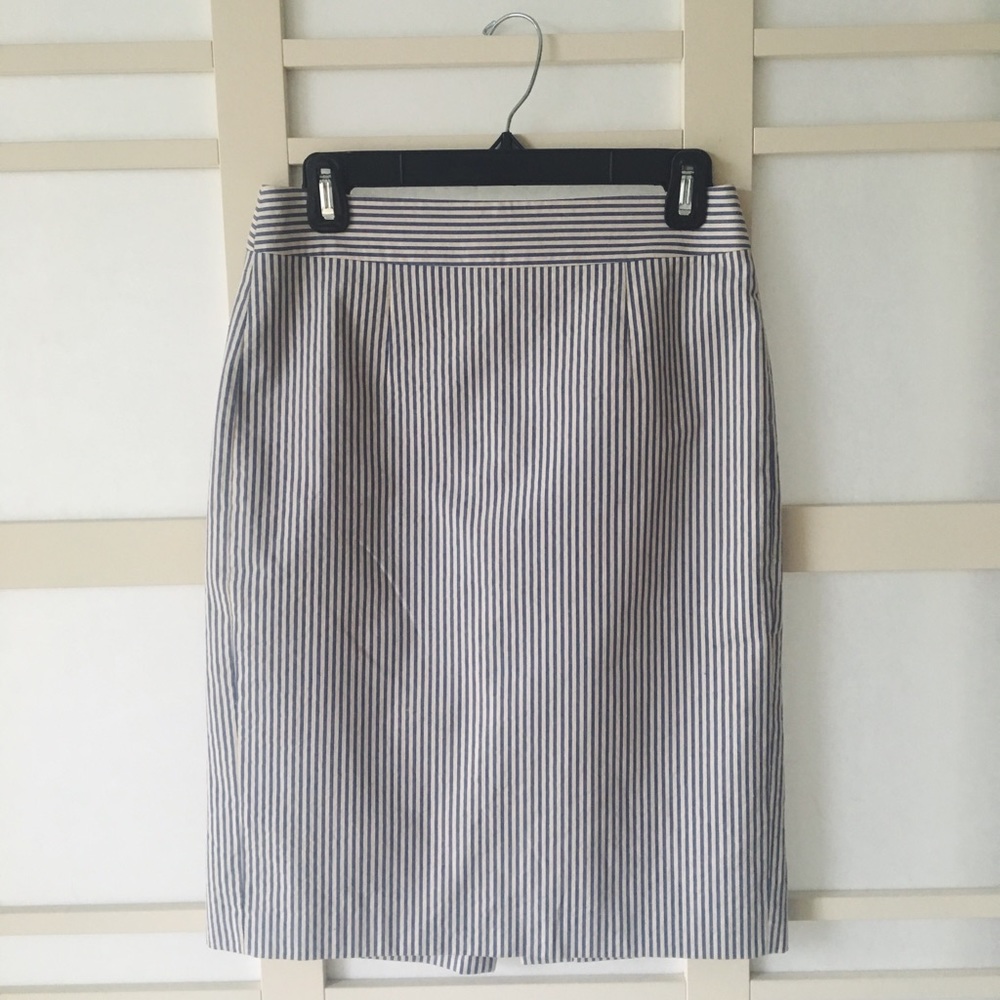 Banana Republic Pinstripe Skirt